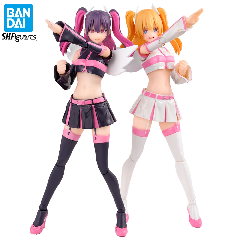 

In-Stock BANDAI S.H.Figuarts Liliel & Miriella (Angel Airborne Corps) (2.5 Dimensional Seduction) 14cm Anime Action Figure Toys