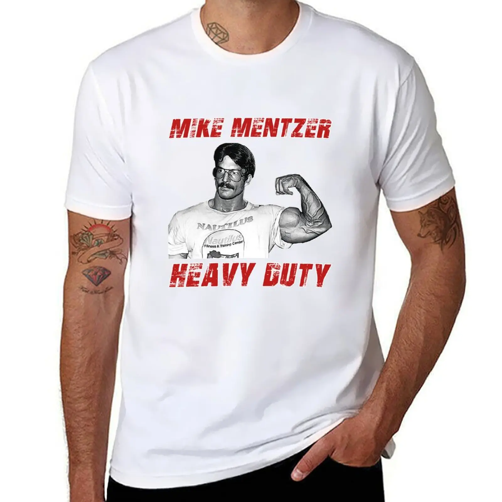 

Mike Mentzer - Heavy Duty T-Shirt man t shirt luxury anime tshirt T-Shirt