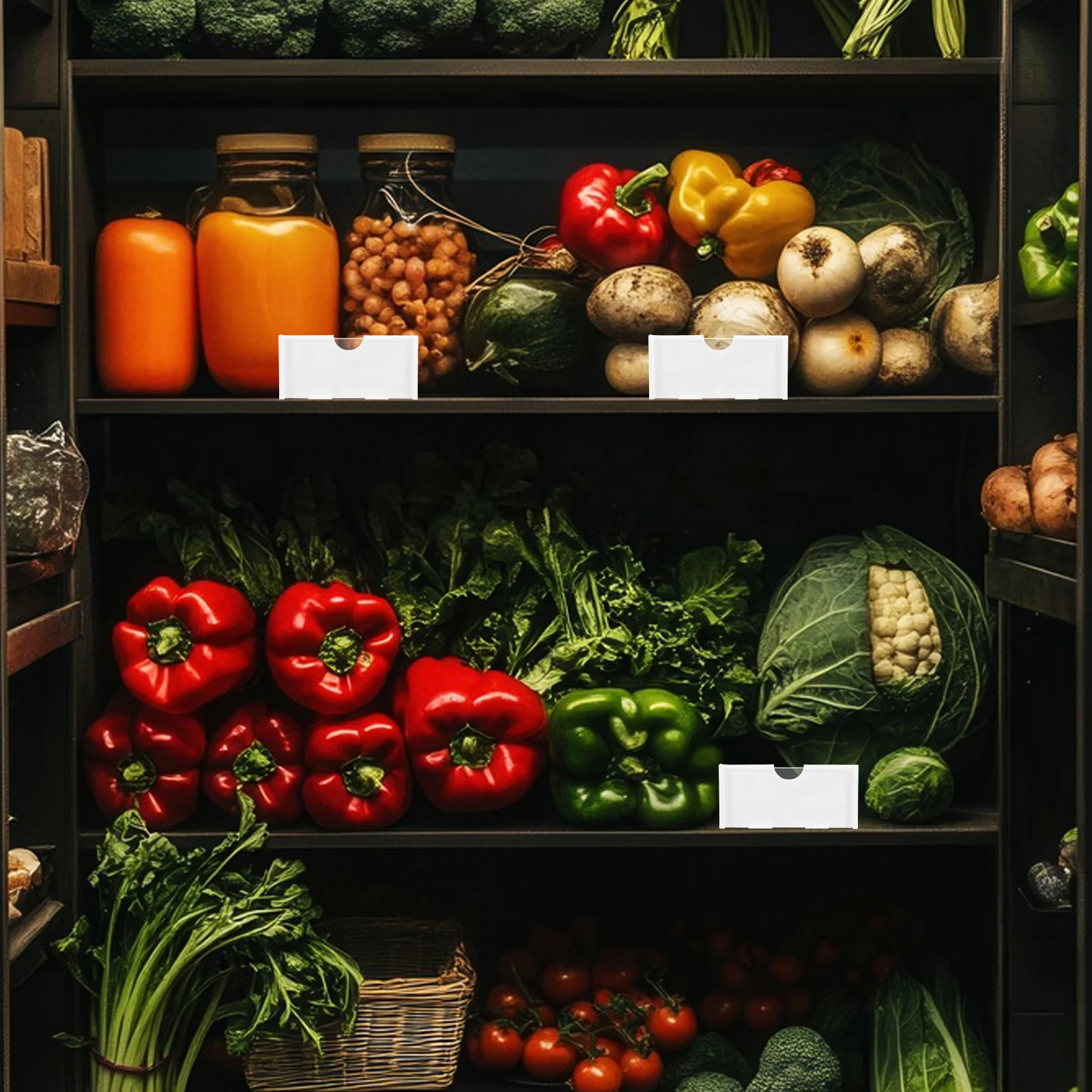 ป้ายแท็กแบบตะขอ 20 ชิ้น: ป้ายแขวนพลาสติกสีขาวสำหรับร้านค้าปลีก ซูเปอร์มาร์เก็ต ที่แขวนป้ายชั้นวางสินค้า ป้ายแสดงสินค้าบนชั้นวางลวด