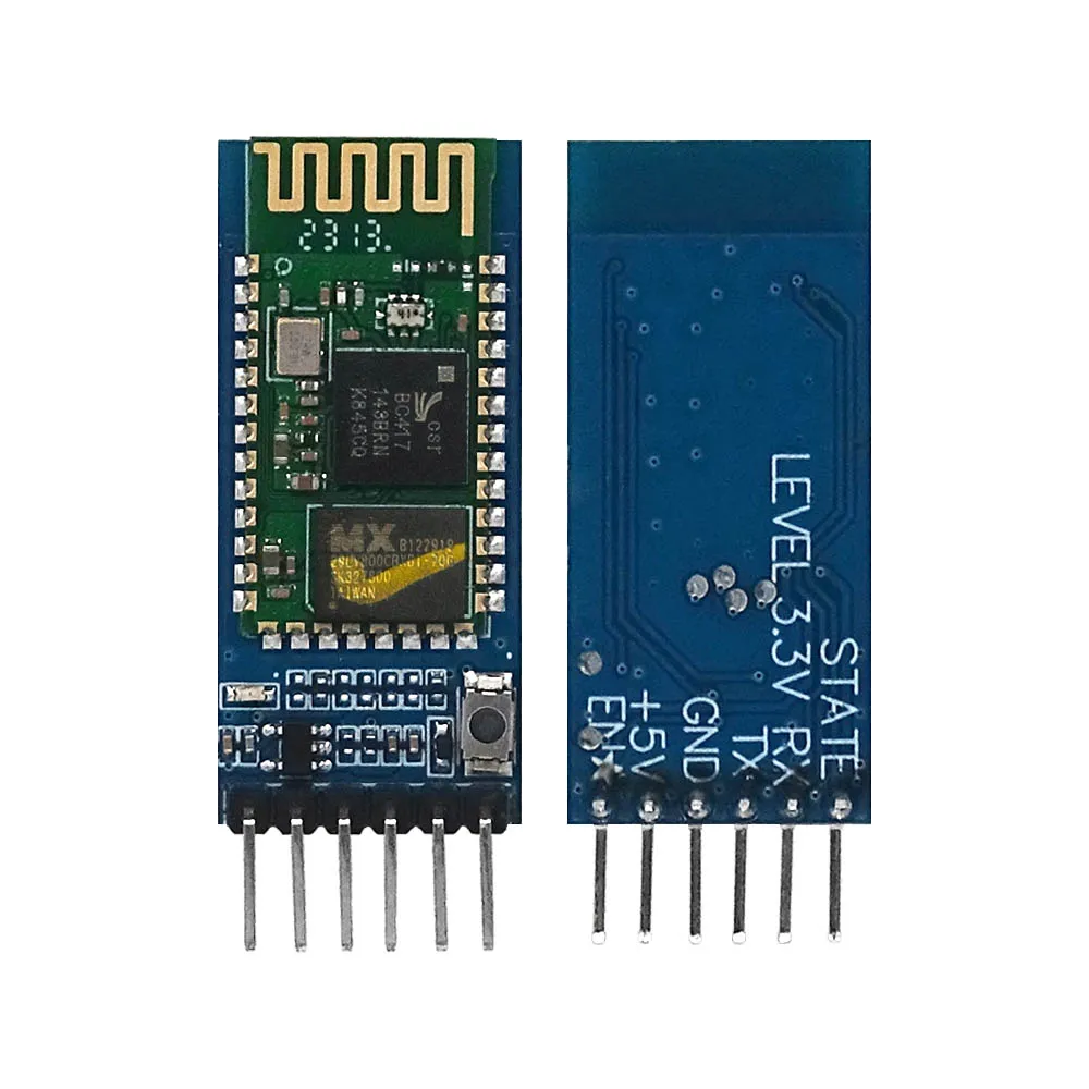 HC-05 HC-06 Master-Slave 6Pin/4Pin Anti-Reverse, Integrated Bluetooth Serial Pass-Through Module, Wireless Serial for Arduino