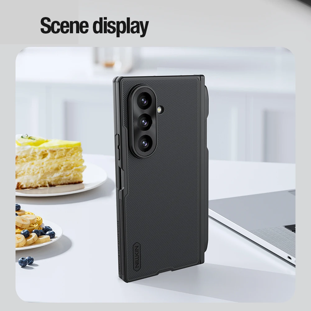 Für Samsung Galaxy Z Fold 8 Ultra Hülle NILLKIN Passgenaue Hülle Magnetische Super Frosted Shield Matte PC-Abdeckung mit Stiftschlitz – Detail 16