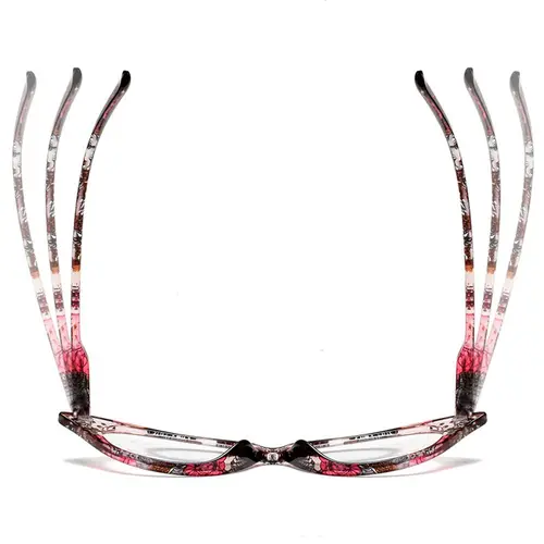 Imagen 2 del producto Gafas de lectura con marco de ojo de gato para mujer, lentes para el cuidado de la visión, presbicia, hipermetropía, gafas de lectura para ordenador
