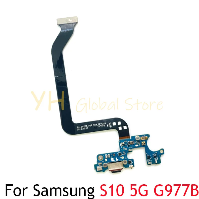 

Для Samsung Galaxy S10 5G G977B USB зарядная плата док-порт гибкий кабель запасные части