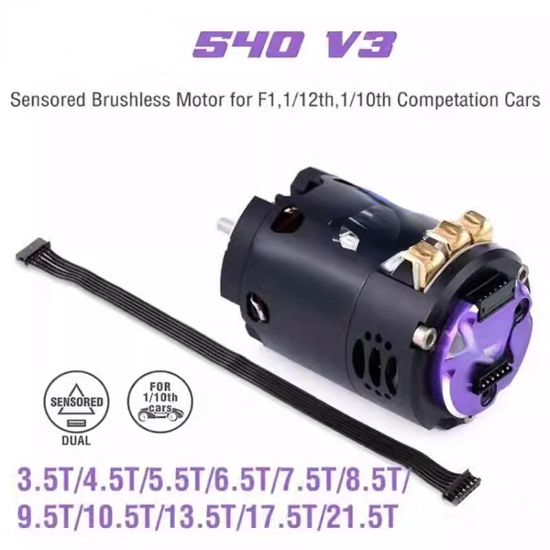 

Applicable to 540 V3 Inductive Brushless Motor Competition-Level Speed Brushless Inductive Motor