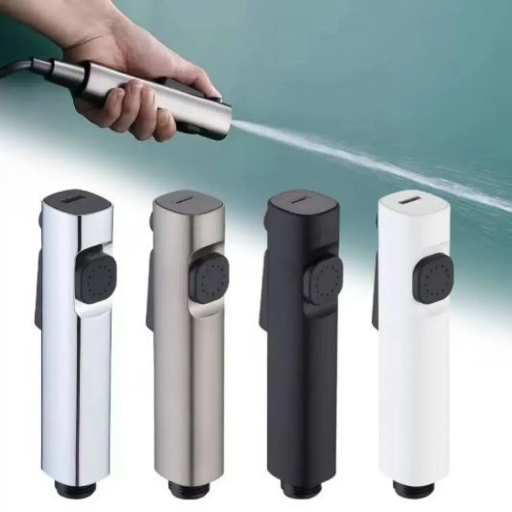 Water-saving Handheld Bidet Sprayer High Pressure 2 Modes Toilet Douche Adjustable Non-leakage Bathroom Shower Head
