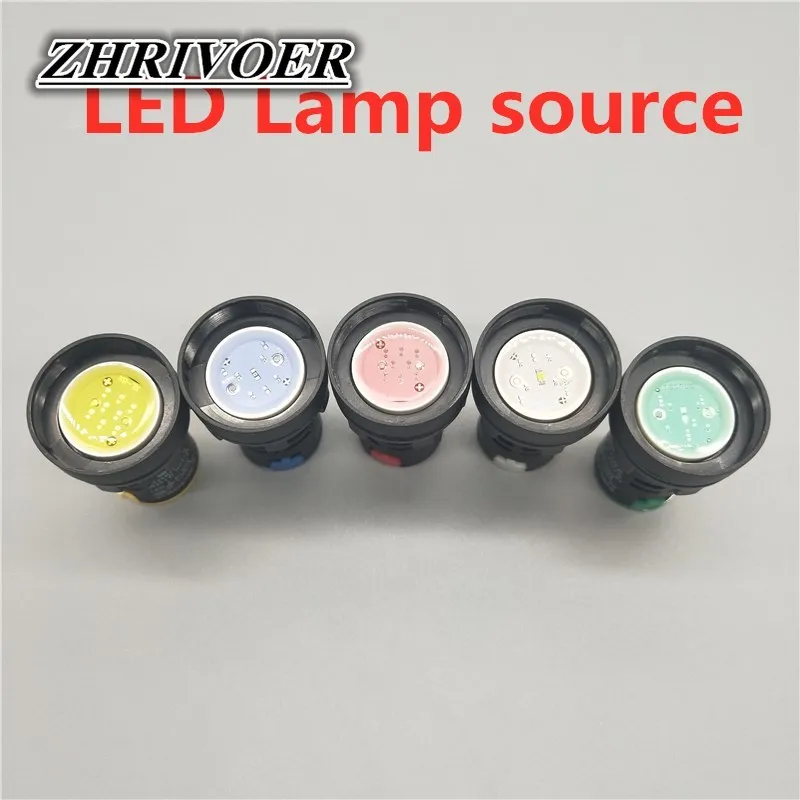 16 مللي متر 22 مللي متر AD16-22D/S 16C LED مؤشر الطاقة ضوء العام مصباح إشارة التيار المتناوب/DC12V24V36V48V110V220V380V أخضر أحمر أزرق أبيض أصفر
