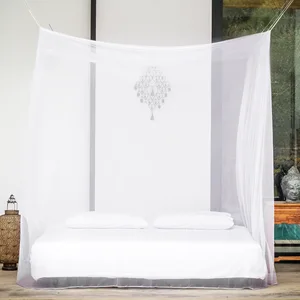 Tenda mosquiteira para acampamento ao ar livre, grande, viagem, acampamento, repelente, cama suspensa, pesca, caminhadas, decoração de quarto 10 principais vendas rede mosquiteira king size - №5