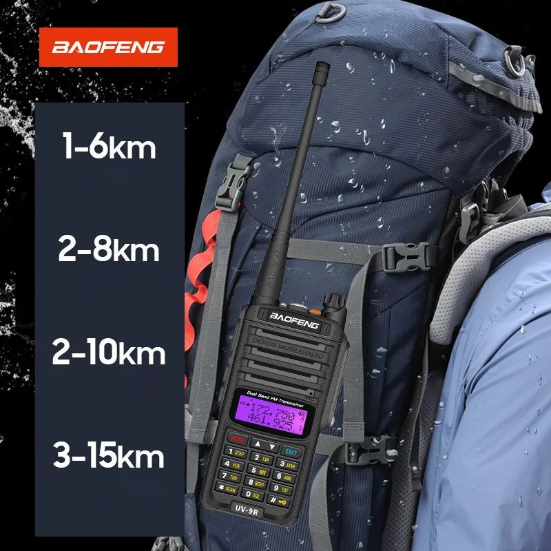 Baofeng High Quality Walkie Talkie Waterproof Dustproof High Power Frequency Modulation Handheld Construction Site Outdoor