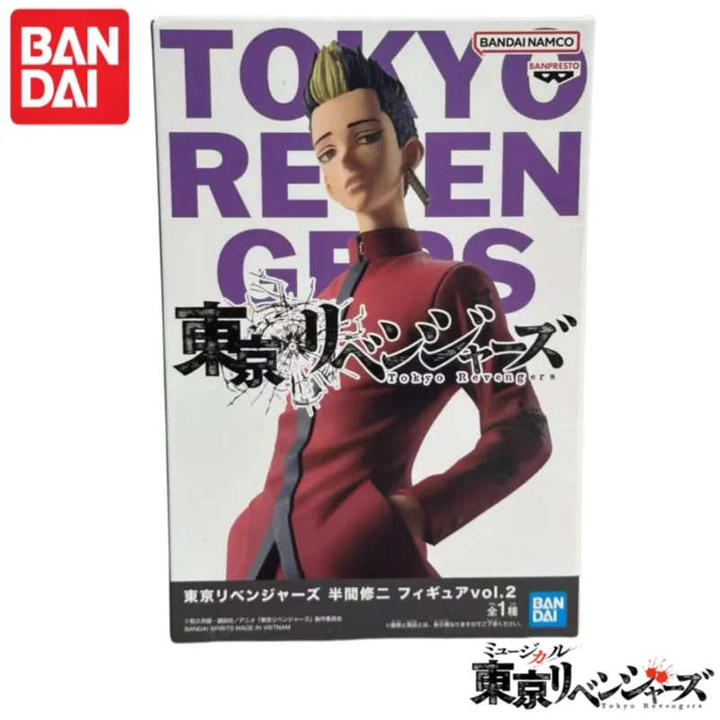

В наличии оригинальный Bandai Banpresto Tokyo Revengers оригинальная коробка Hanma Xiuji Vol.2 гаражный комплект модель украшения 100% натуральная