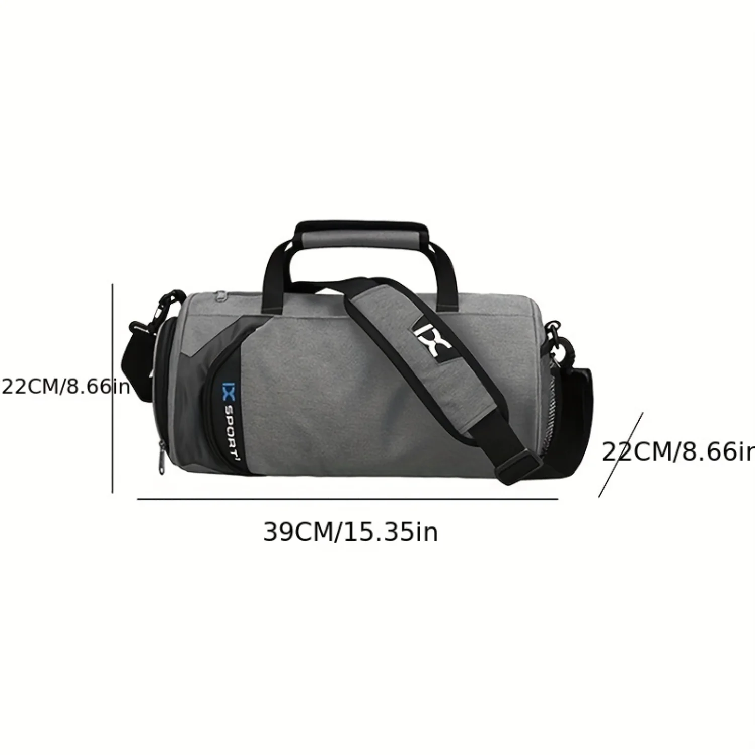 

1pc Portable Multifunction Dry Wet Separation Waterproof Gym Bags For Fitness, Training, Travel