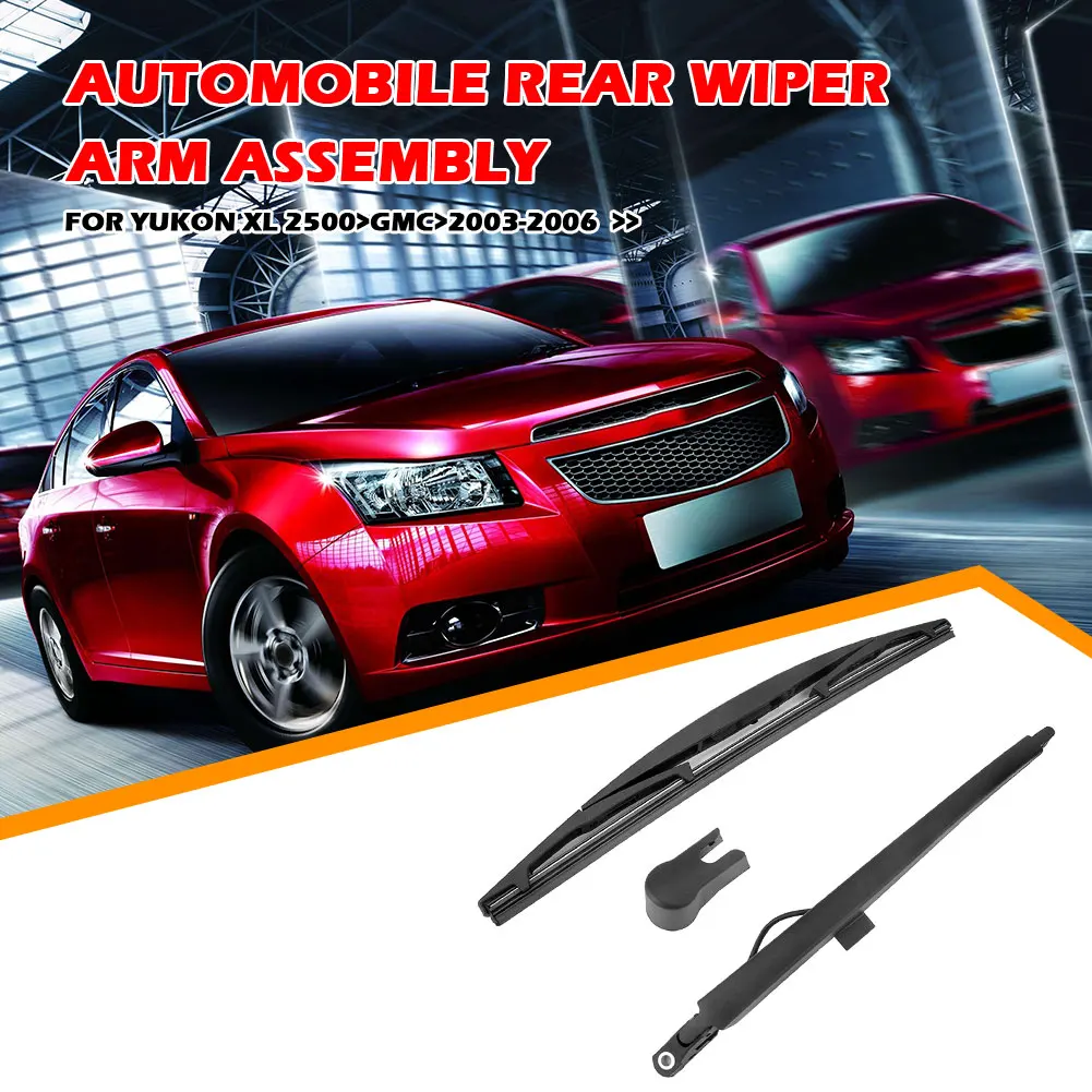 Bras d'essuie-glace arrière avec lame, essuie-glace Automobile 15277756 15761497 en caoutchouc pour Cadillac Escalade hybride