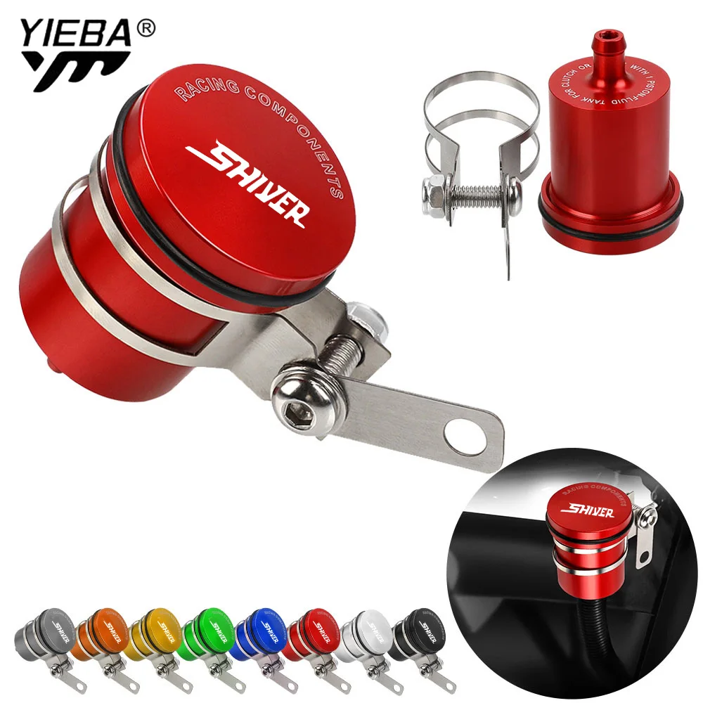 

For Aprilia SHIVER / GT SHIVER 750 SHIVER 900 SHIVER750 SHIVER900 Brake Clutch Tank Cylinder Fluid Oil Reservoir Cup Fluid Cup