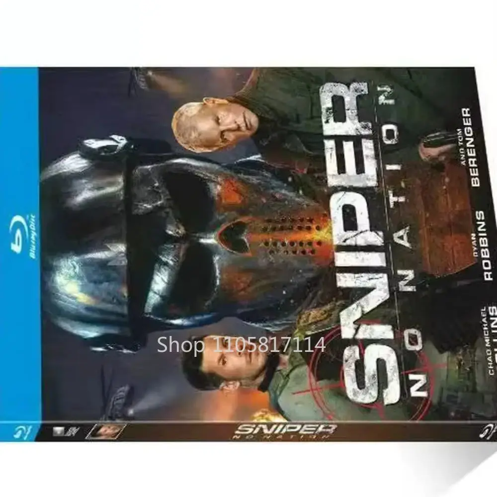 Sniper: No Nation(2026)New Sealed Box Set Blu-ray disc Audio: English YIHUI