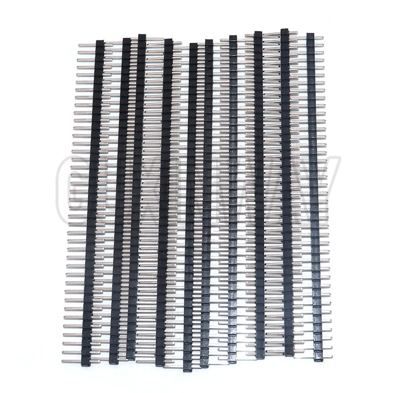 20 Pcs 10 Pairs 40 Pin 1x40 Single Row Male And Female 2.54 Breakable Pin Header PCB JST Connector Strip For Arduino DIY Kit