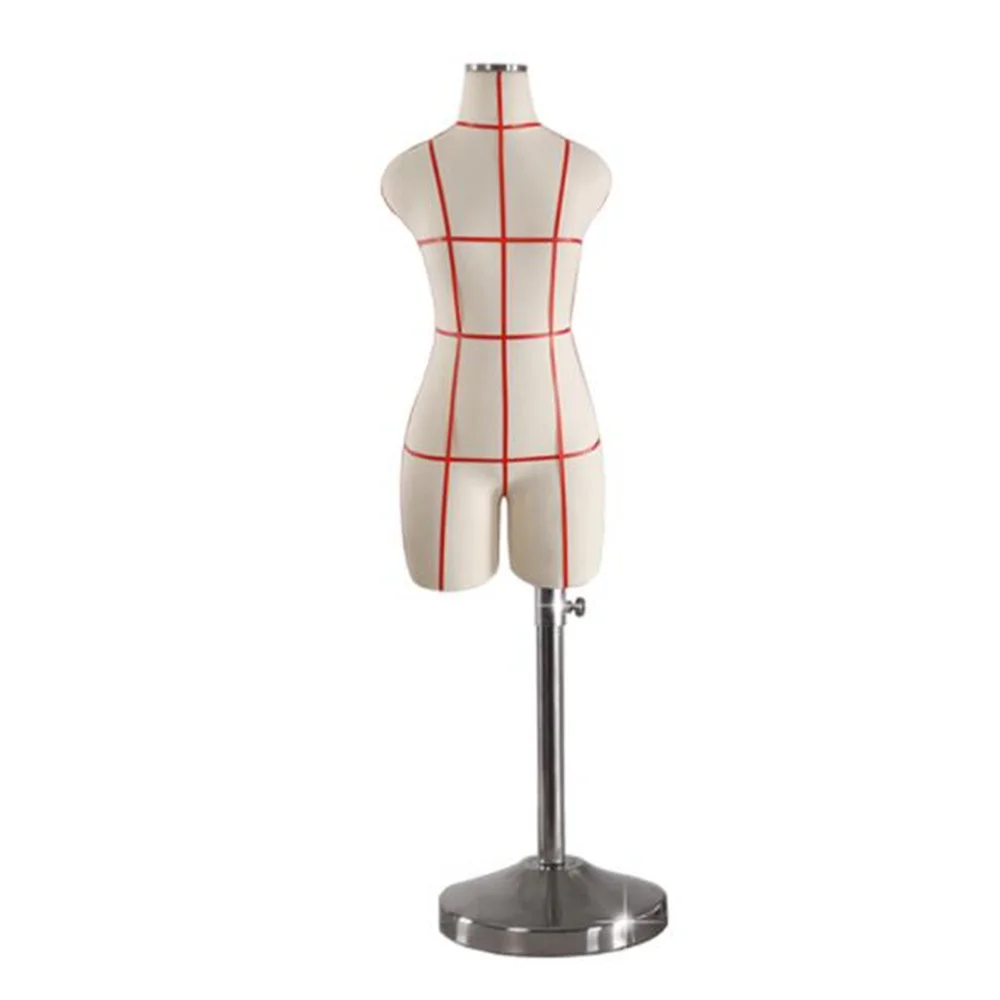 

Plastic Female Mannequin Body Sewing for Clothes Model,Busto Dresses with Trouser Legs, Bust Can Pin, 1PC, 1PC, E015