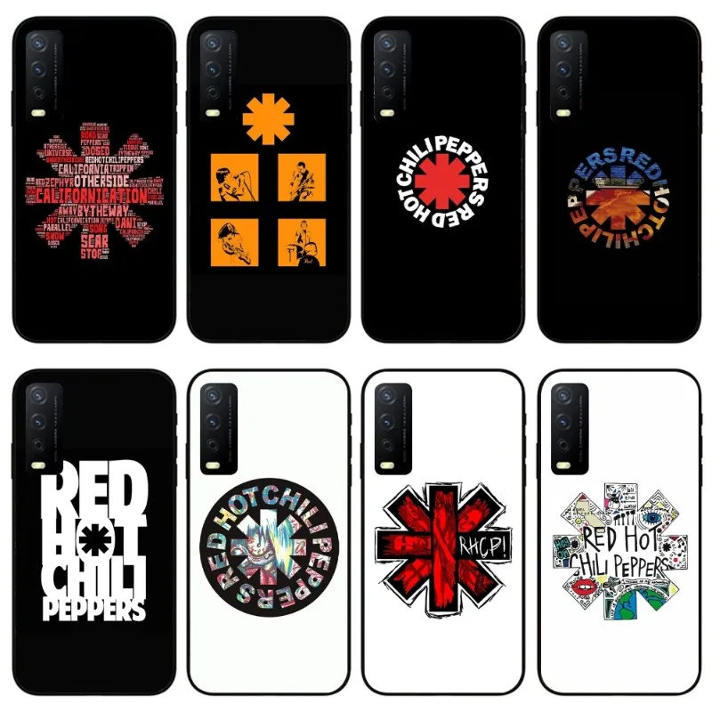 Red RHCP P-Peppers Phone Case for VIVO Y95 Y93 Y31 Y20 V19 V17 V15 Pro X60 NEX Black Soft Cover Funda Shell