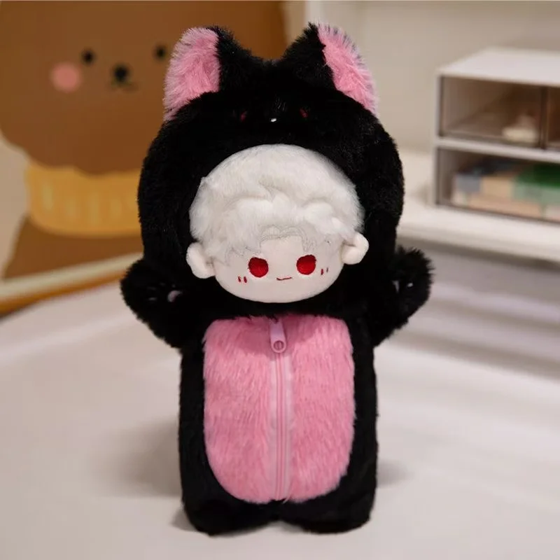 Em estoque saco de lápis amor e espaço profundo sylus rafayel caleb xavier dos desenhos animados plushies boneca lápis caso escola papelaria anime brinquedo