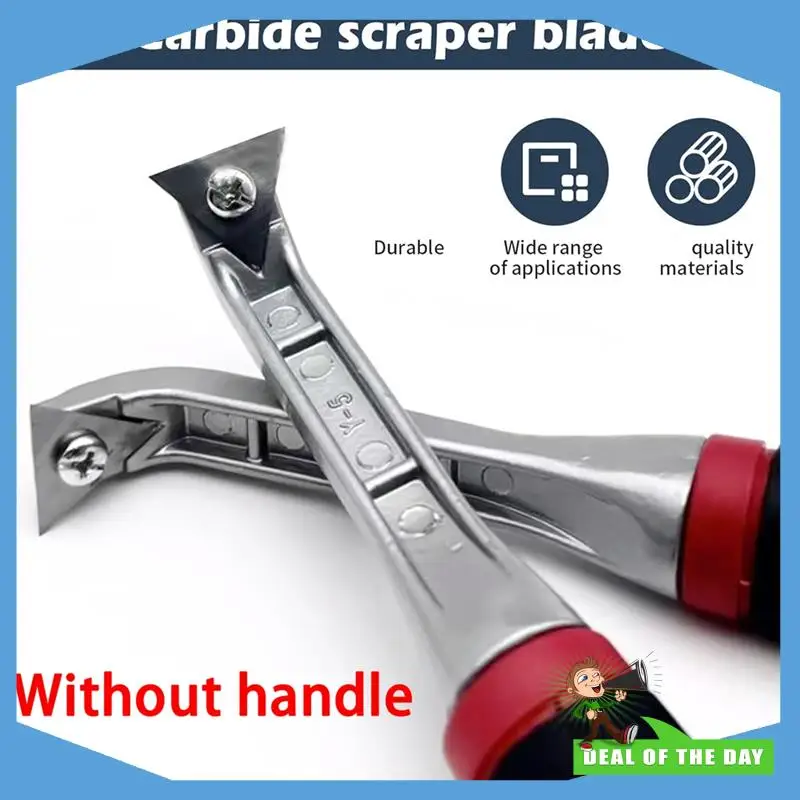 24-Hour Delivery Replacement Paint Scraper Blade Set-3Pcs 1Inch Triangle Carbide Double-Edged Reversible Blades