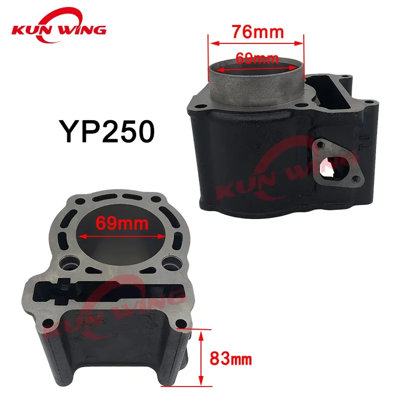 مجموعات الأسطوانات 250cc 260cc 300cc لـ ياماها ماجيتي YP250 YP260 YP300 الشدائد X-city X-max YP 250 260 300 ATV UTV #2