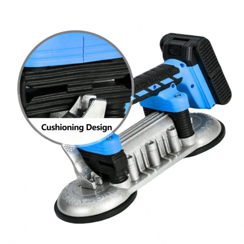 High Power Electric Tile Laying Machine Tile Pasting Auxiliary Tool 21V Lithium Double Suction Cup Tile Vibration Machine