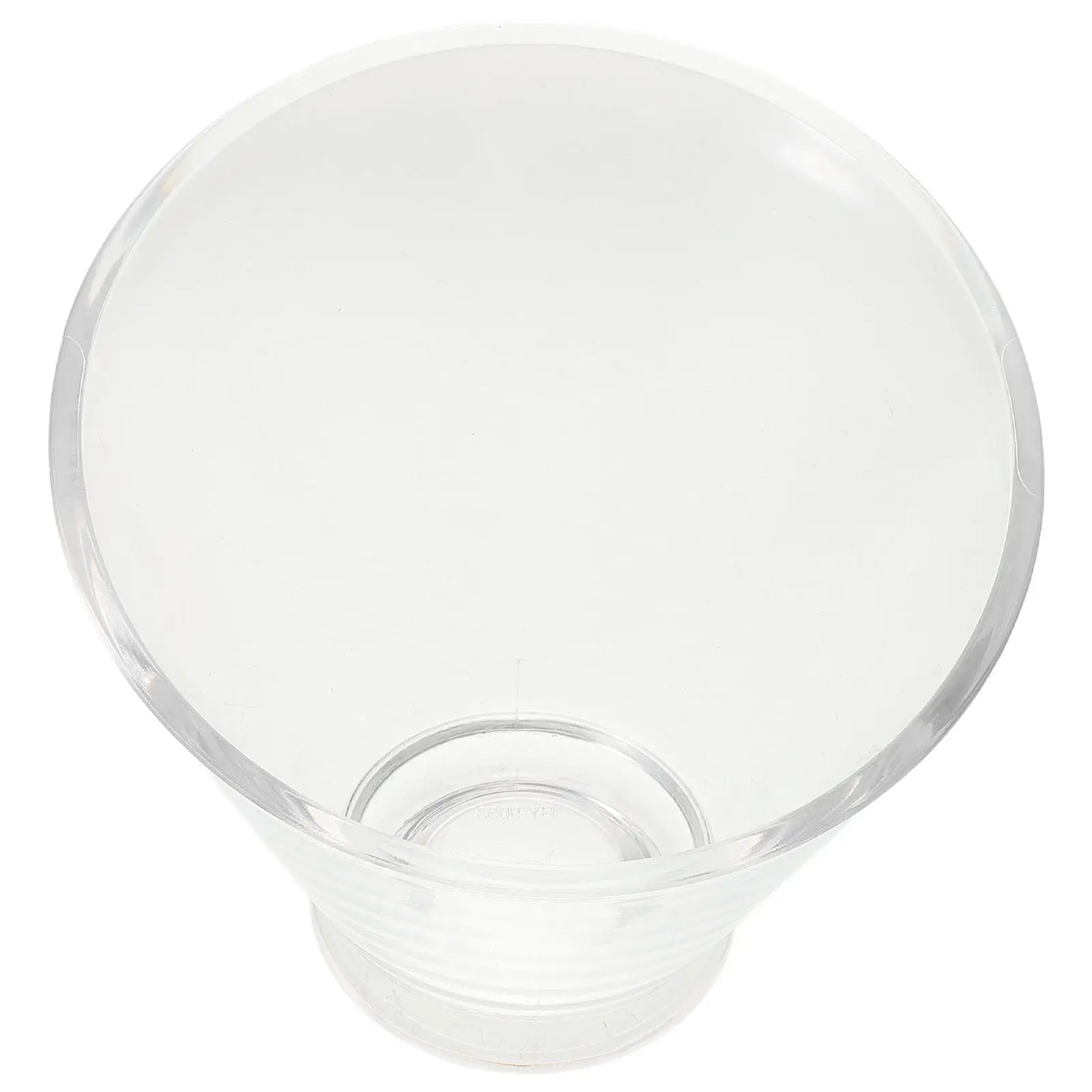 Large Japanese Style Angled Clear Salad Bowl Acrylic Transparent Food Serving Container Party Dessert Snack Bowl view 2