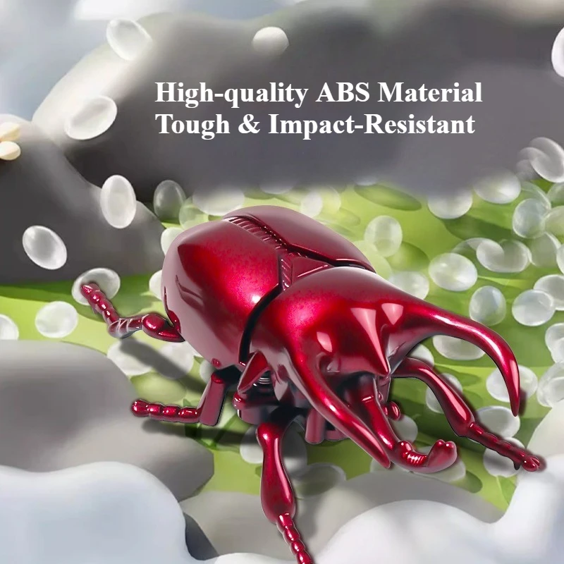 ゼンマイカブトムシ子供のおもちゃゼンマイカブトムシのおもちゃ子供のためのシミュレーションスカラベカブトムシ巻き付け這う昆虫モデルおもちゃ