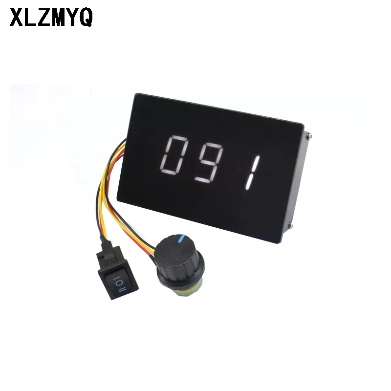 Adjustable DC 6-60V 20A DC Motor Speed PWM  Controller Regulator 6V 12V 24V 48V 2000W Forward Backward Supply Motor Controller