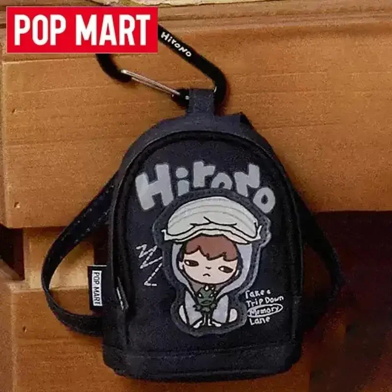 POP MART Hirono Echo Series Mini Bag Blind Box Surprise Mystery Box Cute Anime Action Figurines Home Decor Desktop Model Dolls