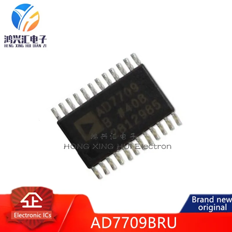 100% original AD7709BRU 4-Channel Single ADC Delta-Sigma 105sps 16-bit Serial 24-Pin TSSOP Tube