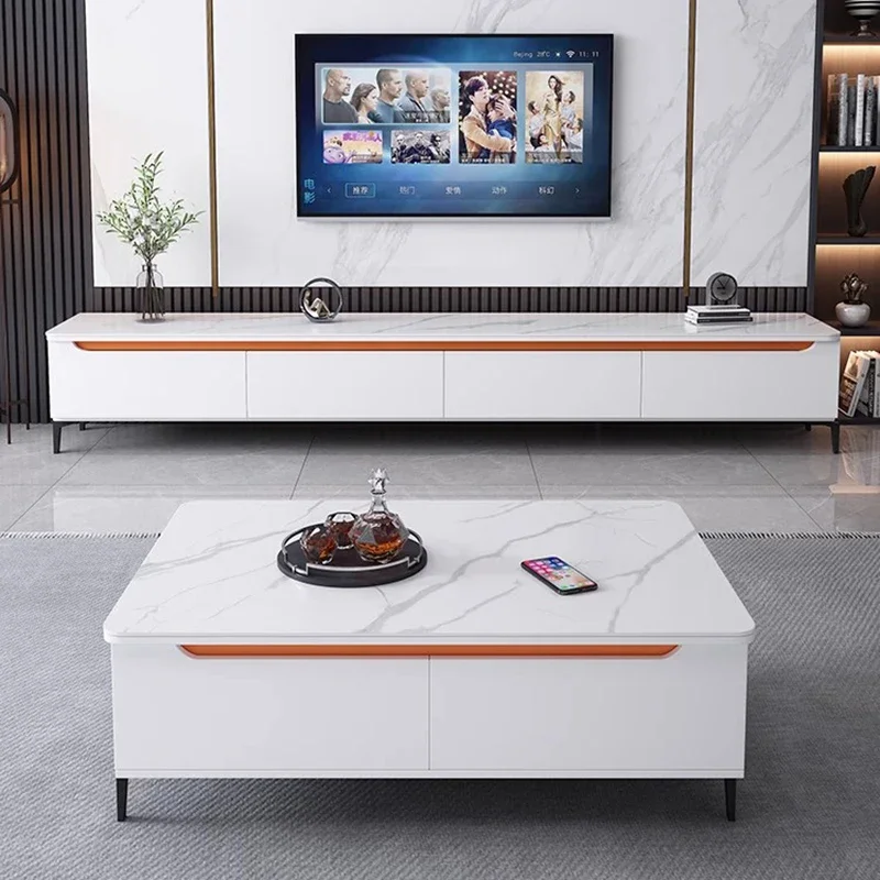 

Luxury Floor Tv Stands White Dinning Coffee Storage Wood Tv Table Designer Office Basses Metal Muebles De Salon Rustic Furniture