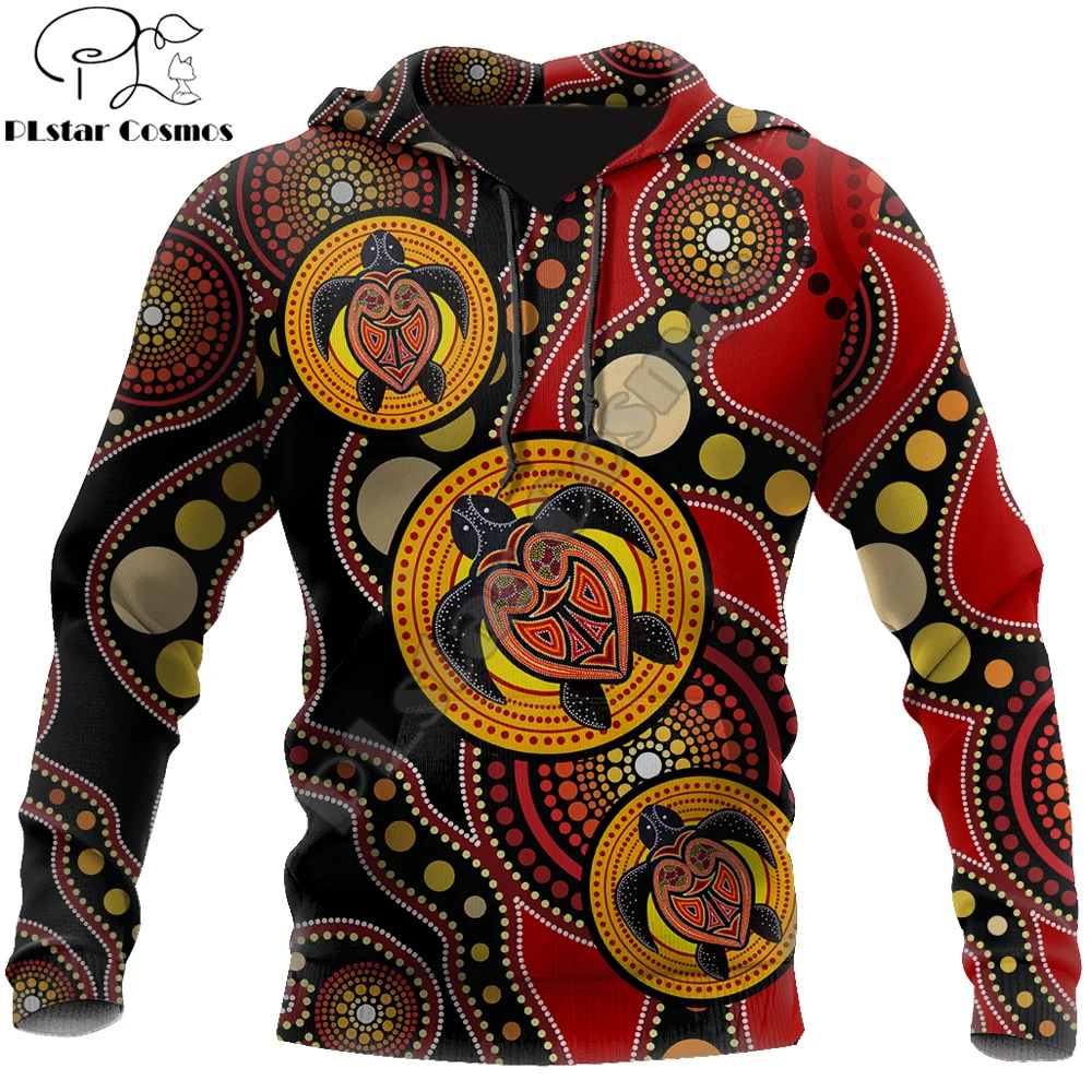 

Aboriginal Indigenous Turtles Painting 3D Printed Autumn Men Hoodies Unisex Casual Zip Pullover Streetwear sudadera hombre ADW06