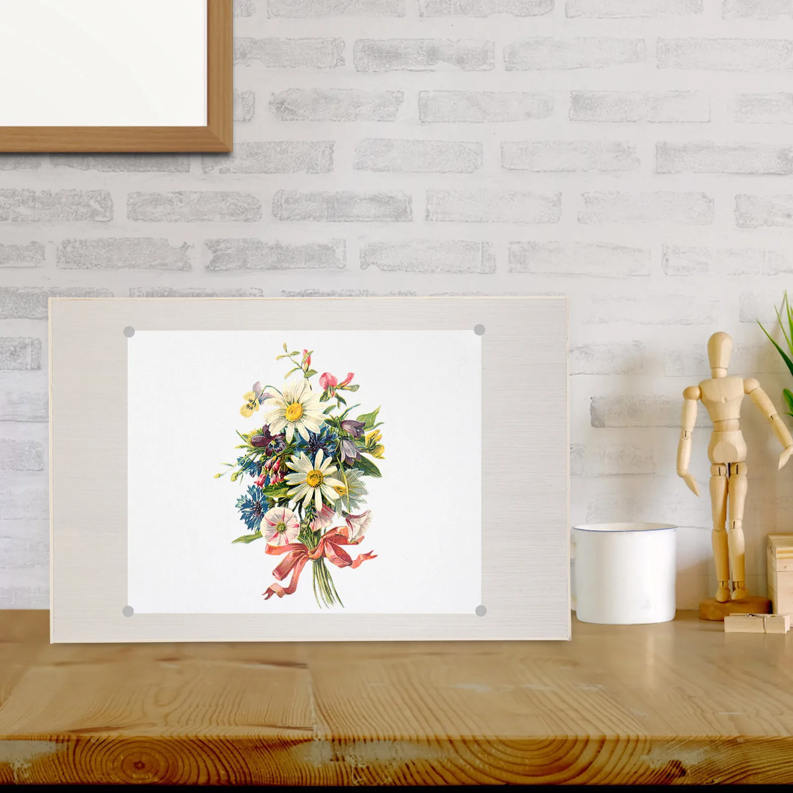 

Drawing Board Wooden Painting for Kids Easel Cradle Desktop Drafting Tabletop Travel