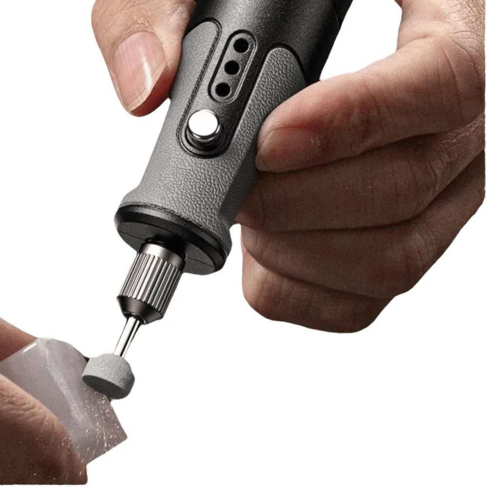 

5-speed Regulation Electric Drill Touch Screen High Quality Multifunctional Drill Power Tool Set Wireless Mini Rotary Tool