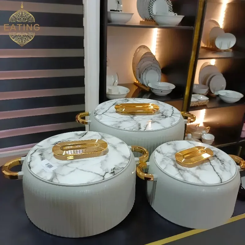 Wholesale Insulated Food Warmer Set High Capacity Self-Serve Casserole for Catering and Home Kitchens
