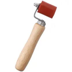 Removable Seam Roller Decking Membrane Silicone High Temperature Hand Pressure Roller Smoothing Seam Roller Tool PVC/TPO/EPDM