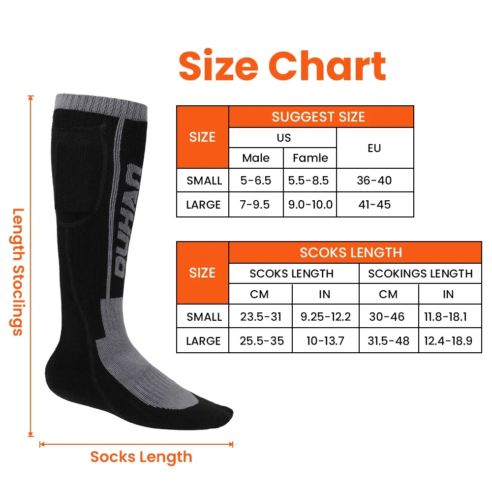 Heated Socks Men Women For Motorcycle Remote Control Electric Heating Socks Rechargeable Battery Winter Thermal Socks Outdoor