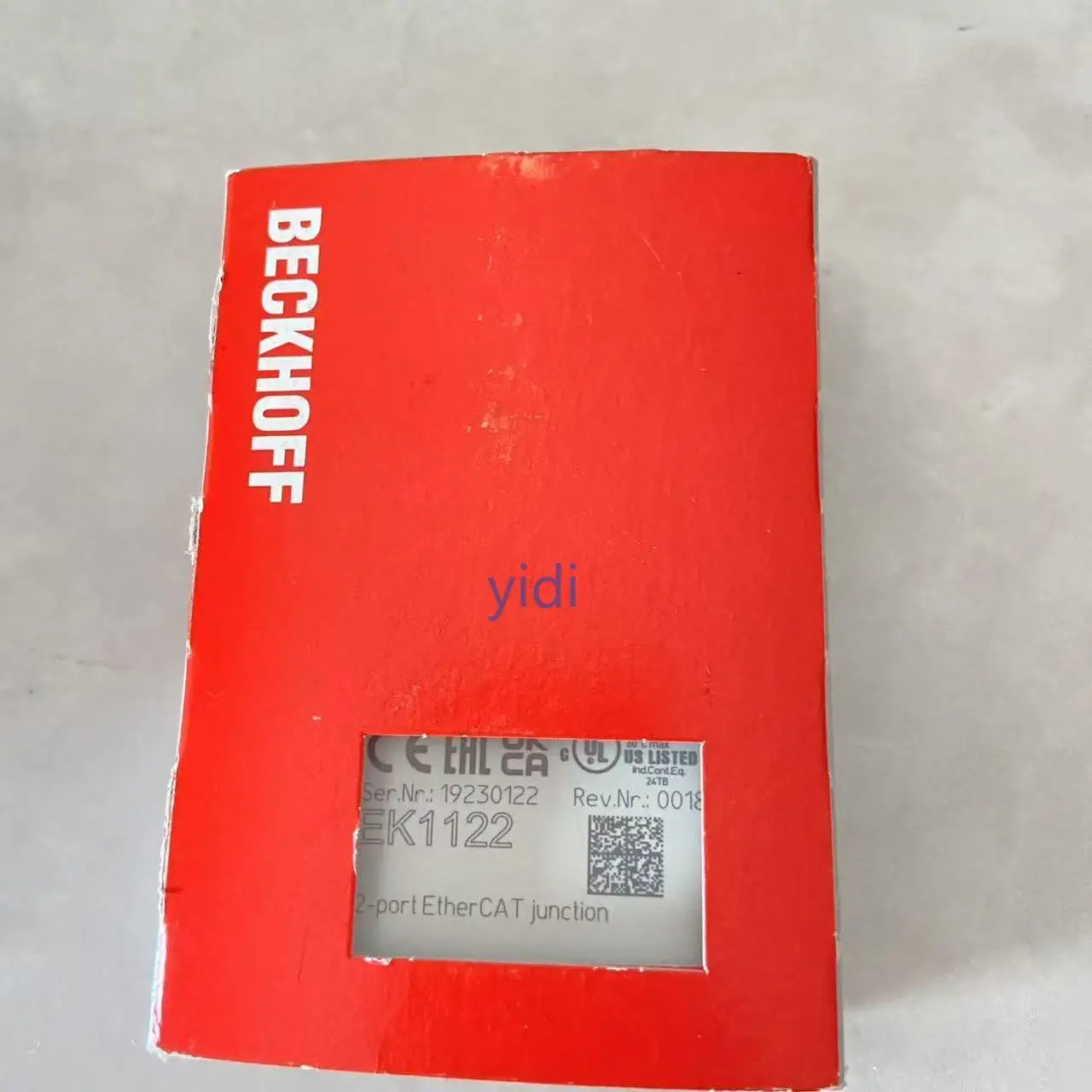 1PCS New Original BECKHOFF Modules  BK9000 BK9100 EK1101   EK1122  EK1110 BK3120