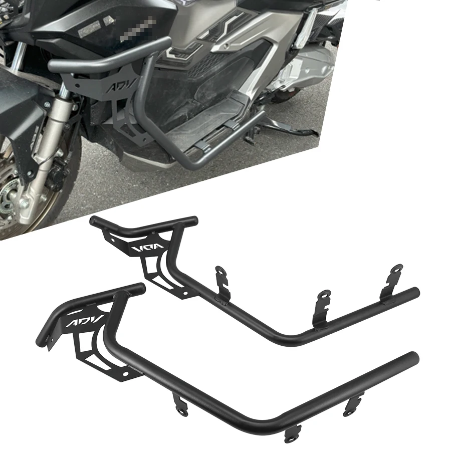 

Front Wheel Crash Bar Fit for Honda ADV 160 2022 2023 2024 Motorcycle Mudguard Fender Cover Guard Protector Bumper