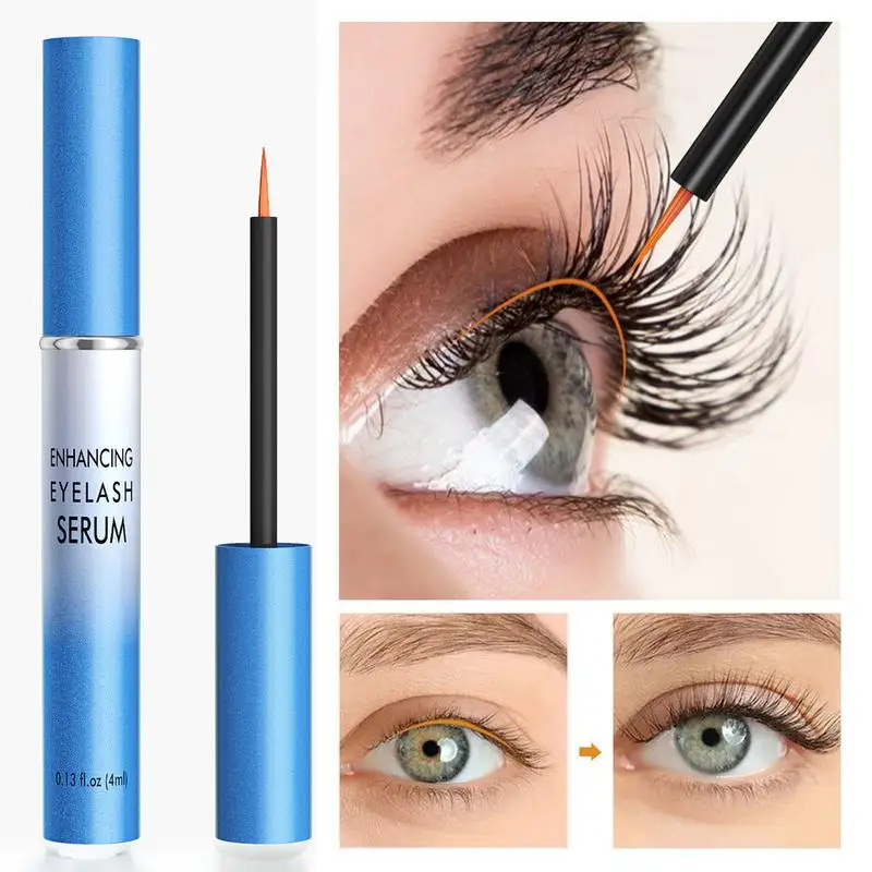 

Eyelashes Growth Serum Enhancer Fuller Longer Thicker Castor Oil Enhancer Lash for Eyebrows Lashes Lift Eyelashes Growth