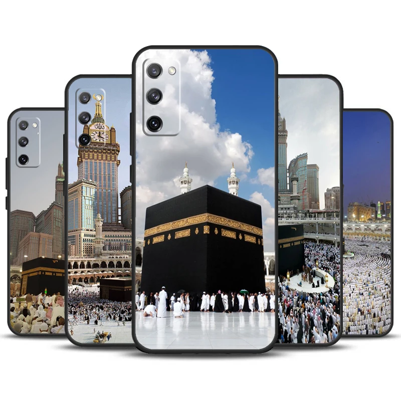 Holy Mosque Makkah Case For Samsung Galaxy S24 S23 S22 Ultra S21 S20 FE Note 10 Plus Note 20 S8 S9 S10 Cover