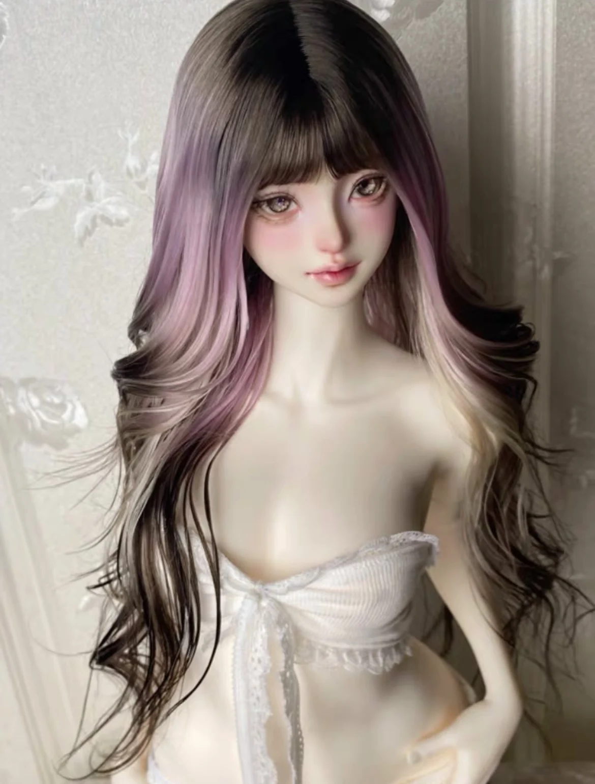 

Wigs doll wig mohair wig styling wigs doll hair, doll accessories 1/3 1/4 1/6 BJD wig free shipping