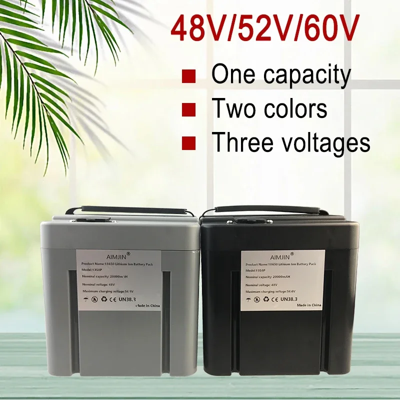 20000mAh 48V/52V/60V Lithium ion Battery 20Ah Large Capacity New National Standard Electric Vehicle Battery Pack