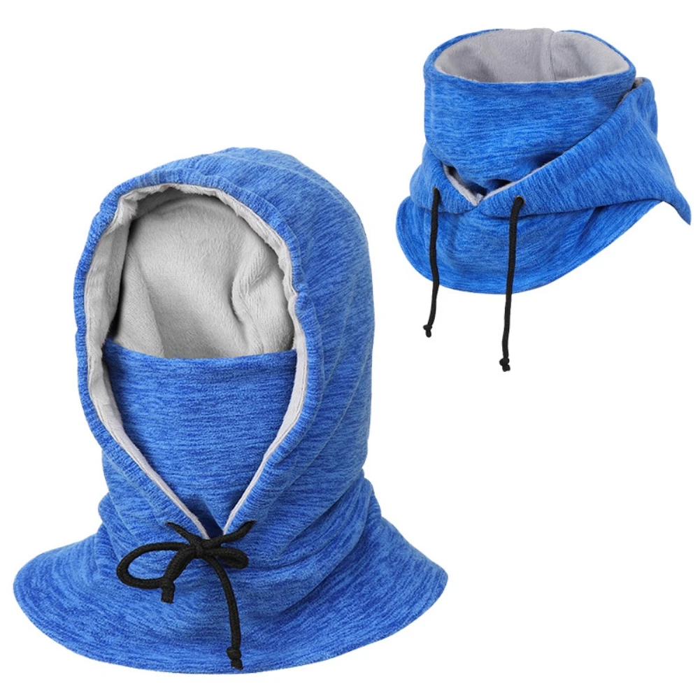 Balaclava Ski Full Head Covers Fleece Hood Windproof Face Mask Outdoor Winter Sports Skiing Bicycle Thermal Fleece Balaclava Hat