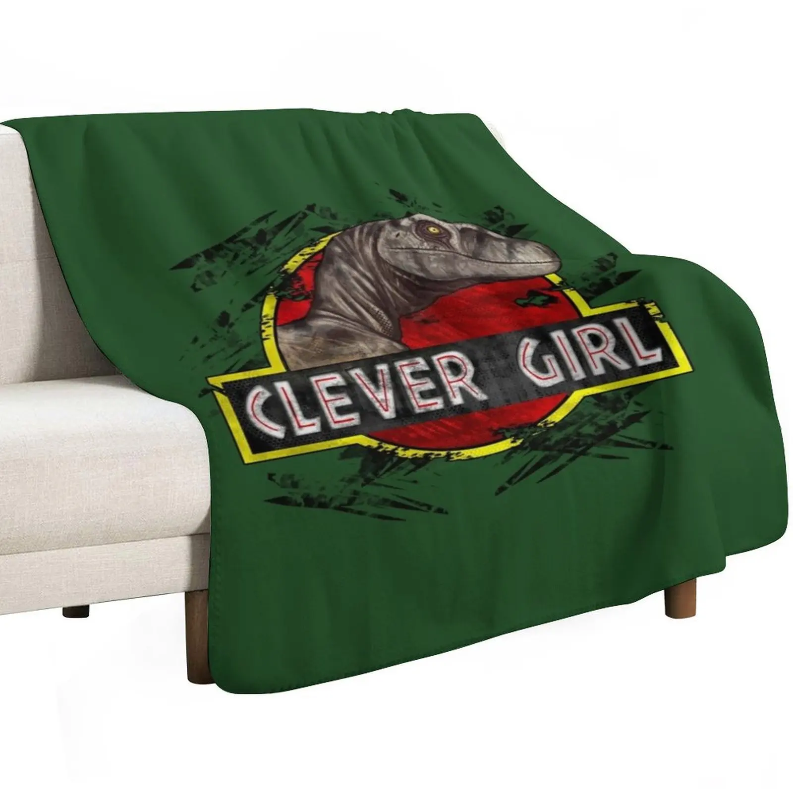 Clever Girl Throw Blanket Tourist Warm sofa bed Sofa Giant Sofa Summer Blankets