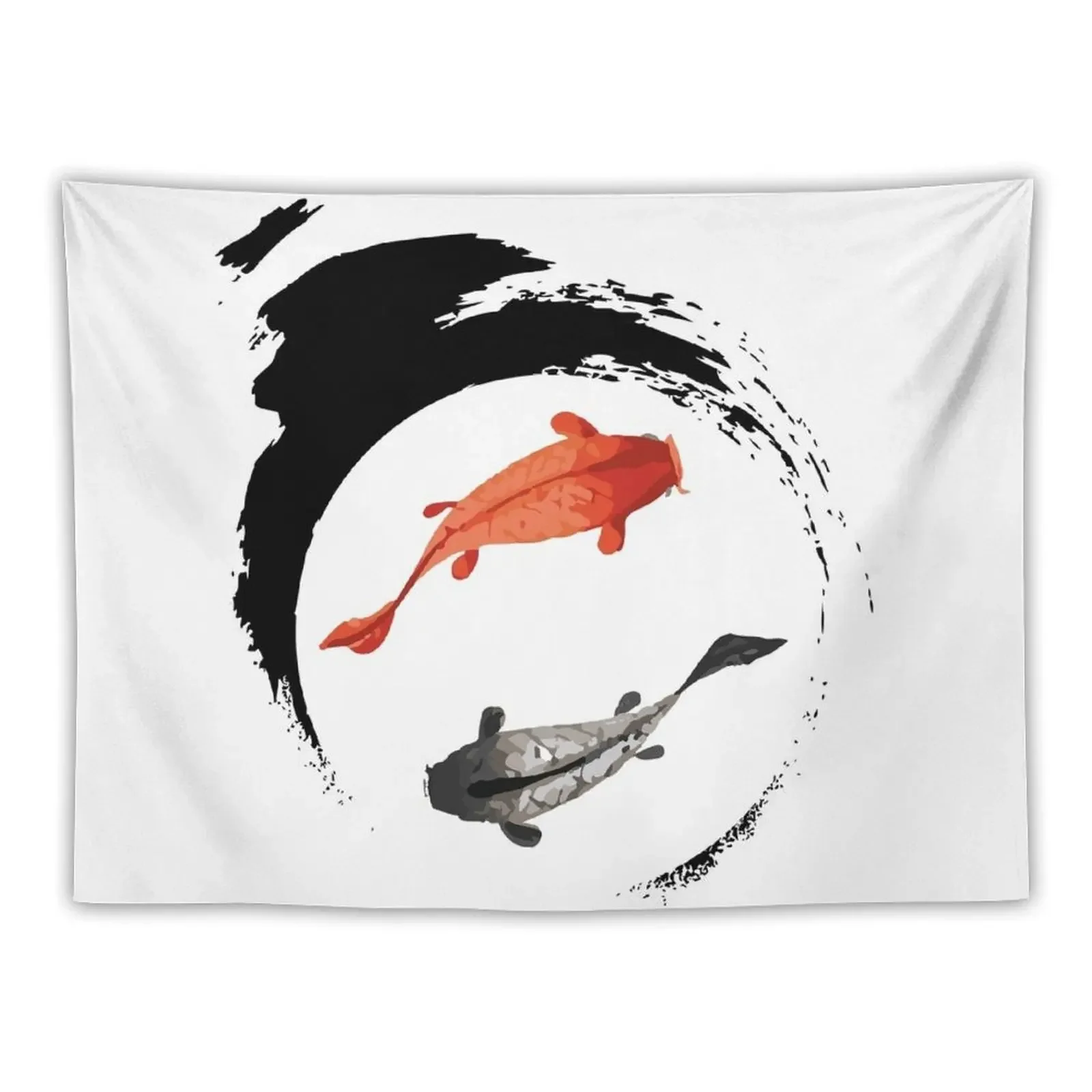 

koi Tapestry On The Wall Kawaii Room Decor Tapestry