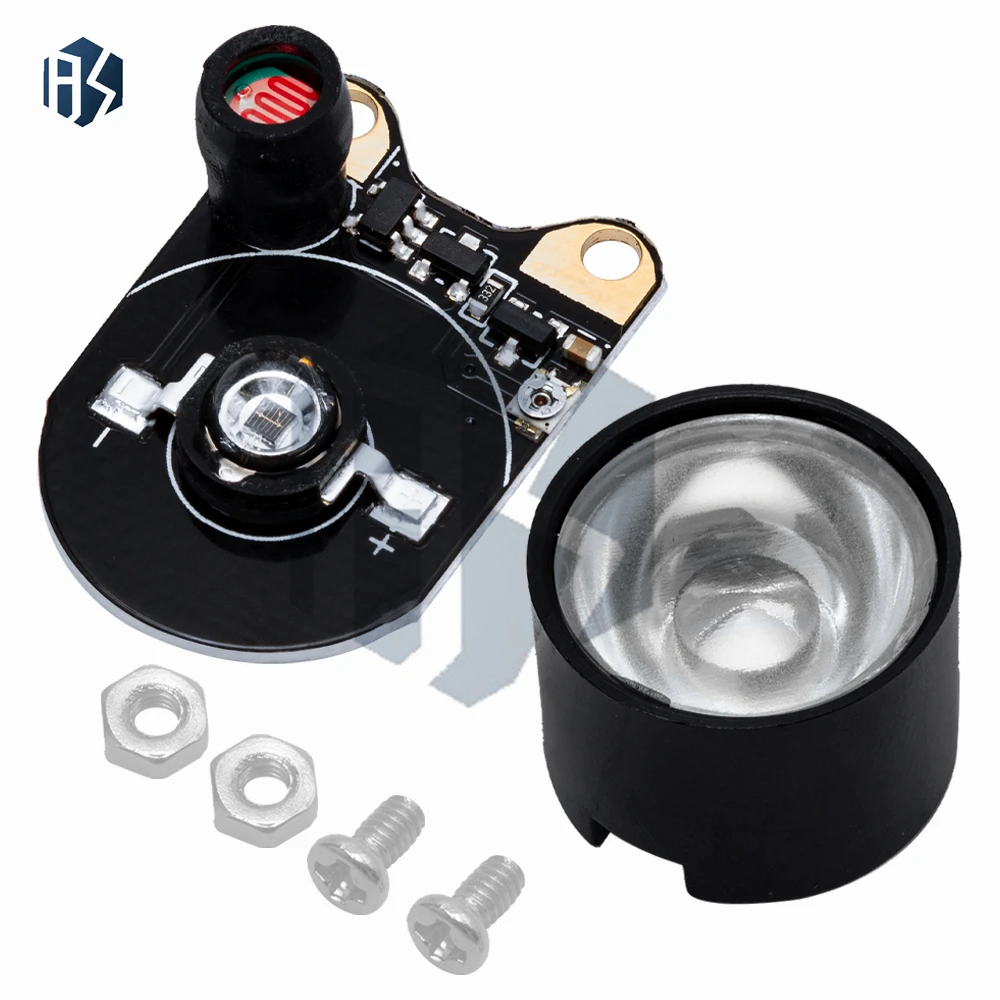 850 nm Infrarot-LED-Modul (3 W, 1 Stück): IR-Nachtsichtbeleuchtung – kompatibel mit Raspberry Pi-Kameras