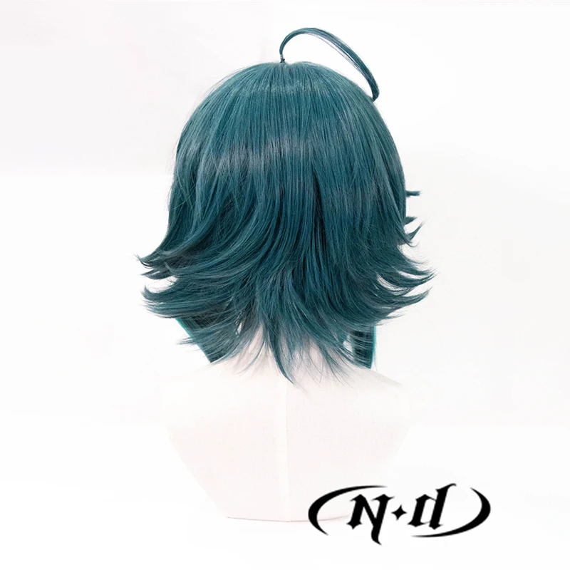 Parrucche Cosplay ND Xiao Parrucchino Genshin Impact Parrucche per capelli Cosplay per Comic Con Coser Costume Festa a tema Sintetico resistente al calore