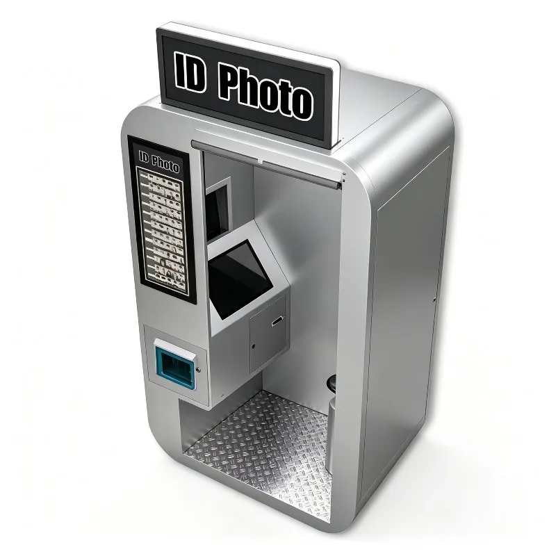 Custom Digital Photo Booth Vending Machine Touch Screen Photo Booth CE Certified Photo Booth Kiosk Manufacturer in UK/EU