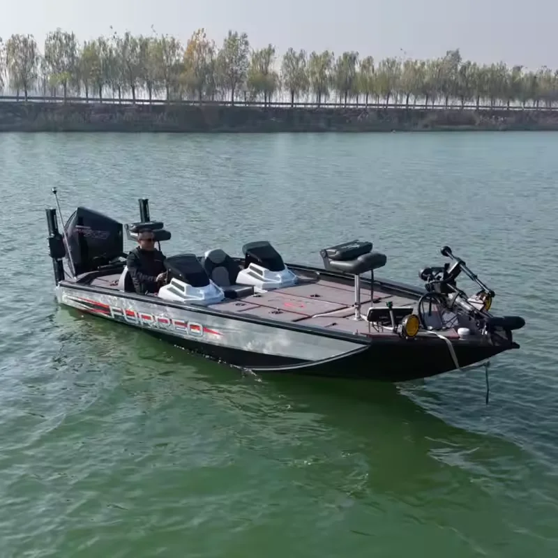 2025 Best Sale aluminum fishing boat home personal bass boat fishing boat 20FT private luxury yacht