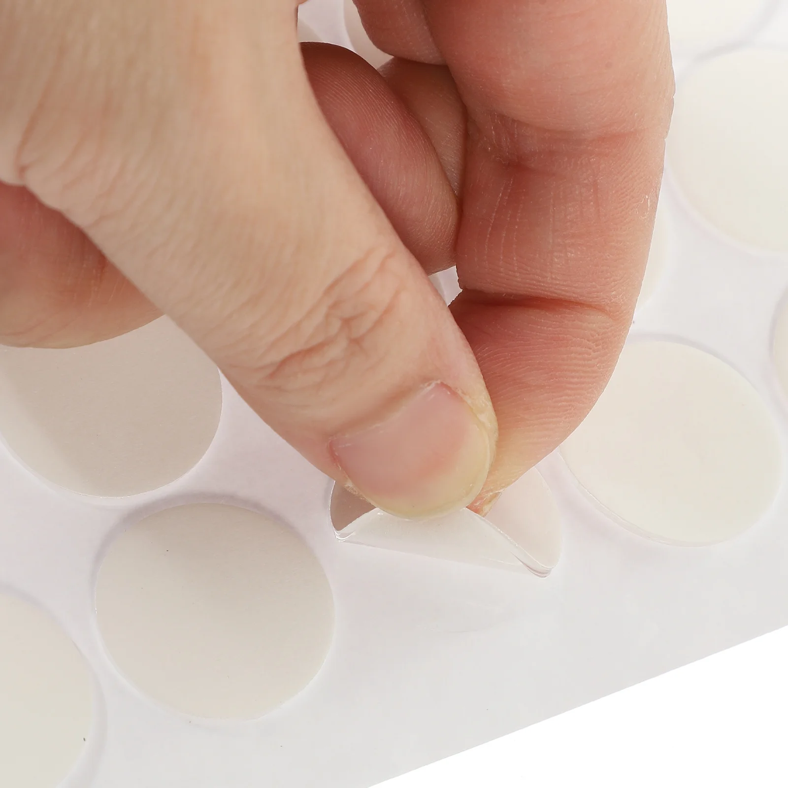 نقاط لاصقة مستديرة مزدوجة الجوانب شفافة للصور ملصقات الحائط القابلة للإزالة الشريط الفني تصاعد شرائط تعليق مكتب المنزل #5